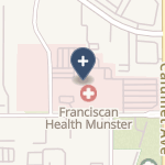 Franciscan Health Munster on map