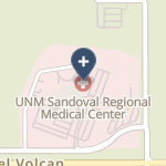 Unm Sandoval Regional Medical Center on map
