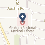 Graham Regional Medical Center on map