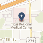 Titus Regional Medical Center on map
