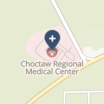 Choctaw Regional Medical Center on map