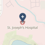 St Josephs Hospital on map
