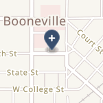 Baptist Memorial Hospital Booneville on map