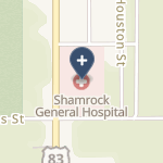 Shamrock General Hospital on map