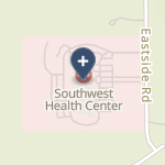 Southwest Health Center on map