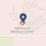 Memorial Medical Center on map
