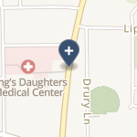 King's Daughters Medical Center-Brookhaven on map