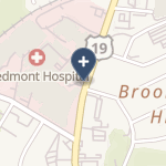 Piedmont Hospital on map