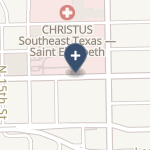 Christus Southeast Texas- St Elizabeth on map