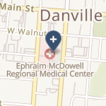 Ephraim Mcdowell Regional Medical Center on map