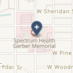 Spectrum Health Gerber Memorial on map