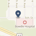 Bowdle Hospital - Cah on map