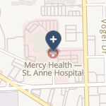 Mercy St Anne Hospital on map