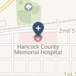Hancock County Health System on map