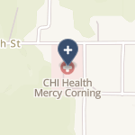 Chi Health - Mercy Corning on map