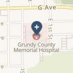 Grundy County Memorial Hospital on map