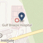 Gulf Breeze Hospital on map