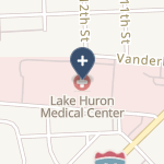 Lake Huron Medical Center on map