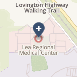 Lea Regional Medical Center on map