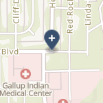 Gallup Indian Medical Center on map