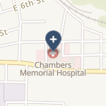 Chambers Memorial Hospital on map