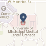 University Of Mississippi Medical Center- Grenada on map