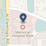 Memorial Hospital West on map