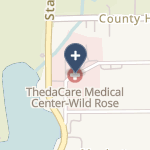 Thedacare Medical Center - Wild Rose Inc on map