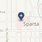 Mayo Clinic Hlth Systm Franciscan Hlthcare Sparta on map