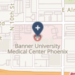 Banner - University Medical Center Phoenix on map
