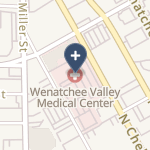 Confluence Health- Wenatchee Valley Hosp & Clinics on map