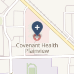 Covenant Hospital Plainview on map