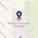 Munson Healthcare Grayling Hospital on map