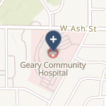 Geary Community Hospital on map