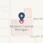 Mclaren Central Michigan on map