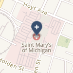 St Mary's Of Michigan Medical Center on map