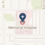 Memorial Hospital And Health Care Center on map