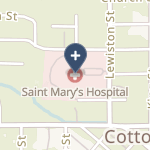 St Mary's Hospital on map