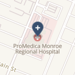 Promedica Monroe Regional Hospital on map