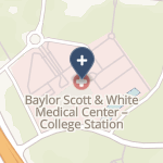 Baylor Scott & White Medical Center- College Stati on map