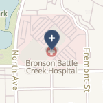 Bronson Battle Creek Hospital on map