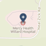 Mercy Willard Hospital on map