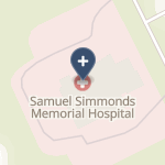 Samuel Simmonds Memorial Hospital on map