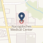 Nacogdoches Medical Center on map