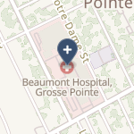 Beaumont Hospital, Grosse Pointe on map