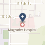 H b Magruder Memorial Hospital on map