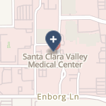 Santa Clara Valley Medical Center on map