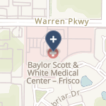 Baylor Medical Center At Frisco on map