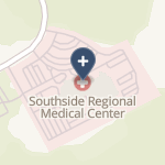 Southside Regional Medical Center on map