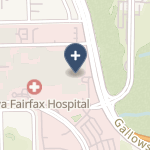 Inova Fairfax Hospital on map